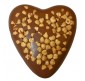 Milk chocolate heart with...