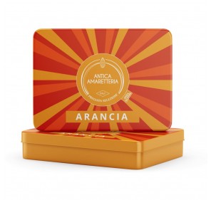 Orange Amaretti - metal box